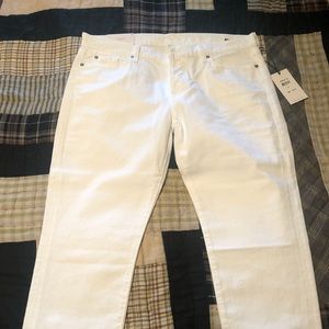 NWT 7 For All Mankind White Josefina Jeans sz 31